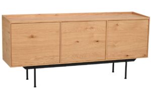 Dubová komoda ROWICO BREWERTON 160 x 40 cm