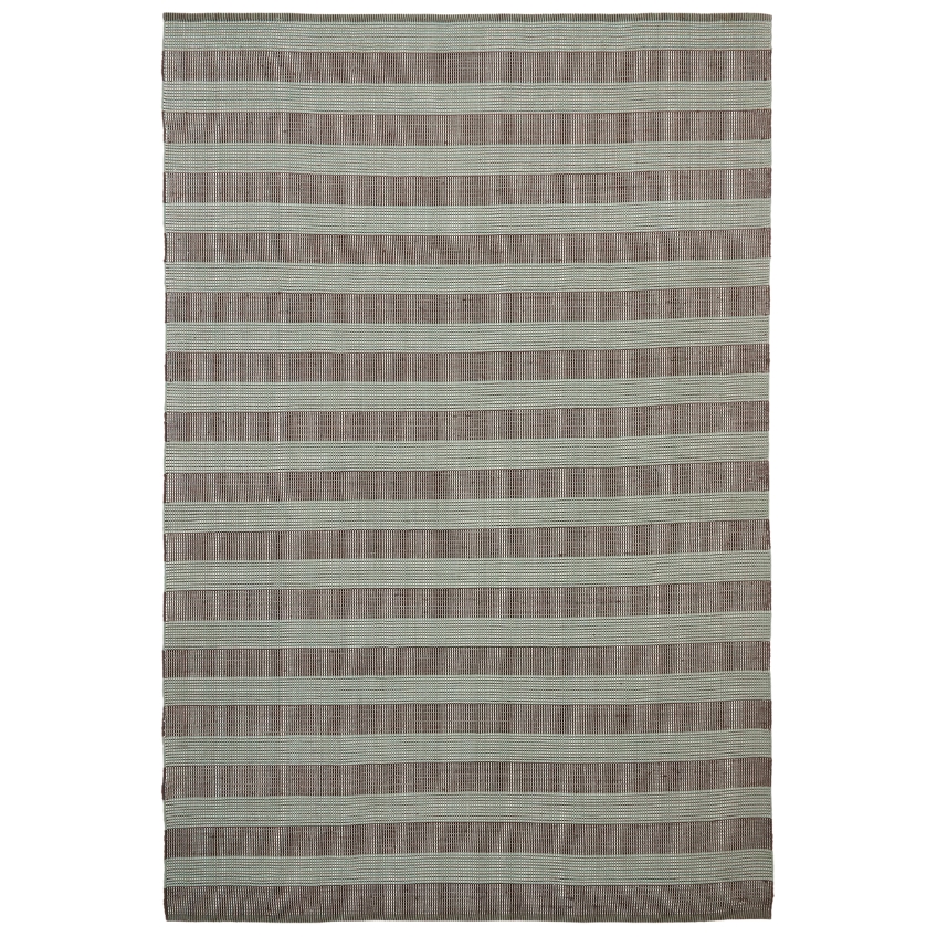 Hnědo-tyrkysový zahradní koberec Kave Home Fonol 200 x 300 cm