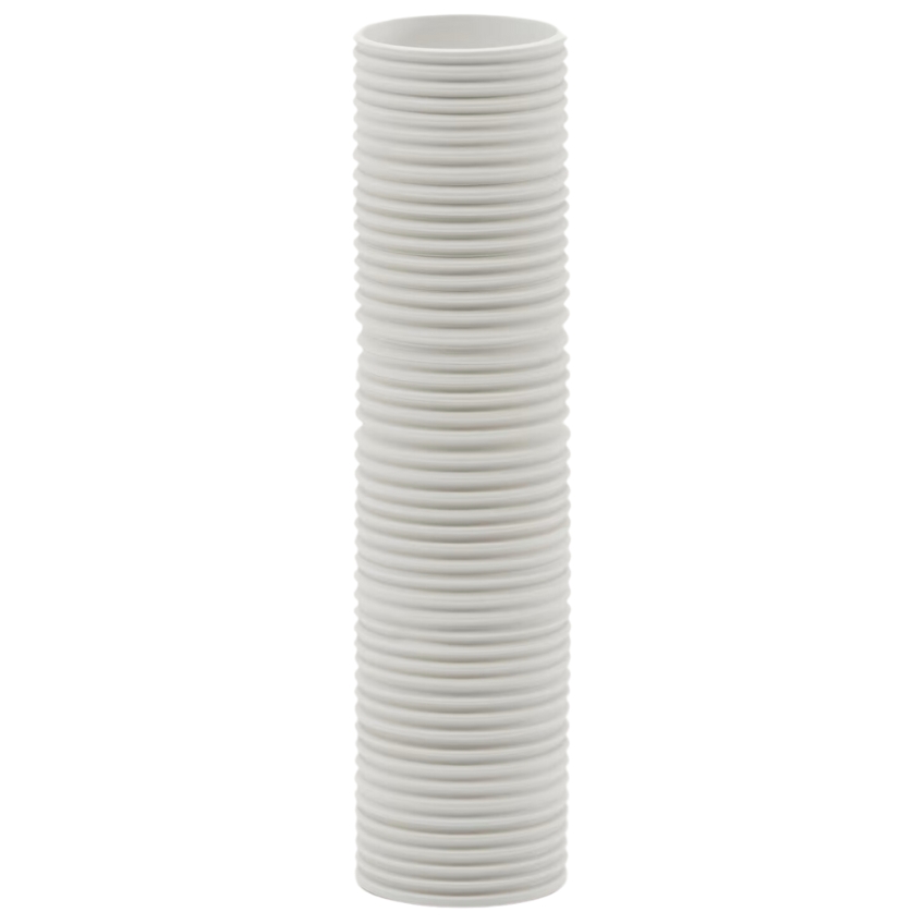 Bílá keramická váza Kave Home Sibone 40 cm
