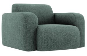 Petrolejové čalouněné křeslo Windsor & Co Lola II.