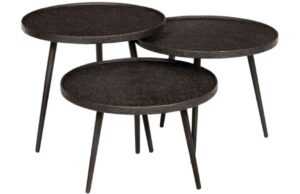 Richmond Set kovových odkládacích stolků Oxford 54 cm