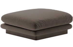 Micadoni Sametová podnožka Torino 80 x 80 cm