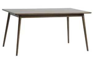 Unique Furniture Tmavě hnědý dubový jídelní stůl Barrali 150 x 90 cm