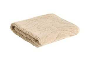 Kave Home Běžový bavlněný ručník Dalira 30 x 50 cm