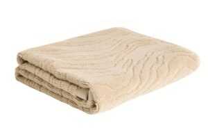 Kave Home Běžový bavlněný ručník Dalira 50 x 90 cm