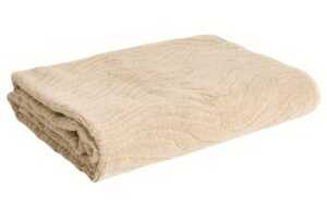 Kave Home Béžová bavlněná osuška Dalira 70 x 140 cm