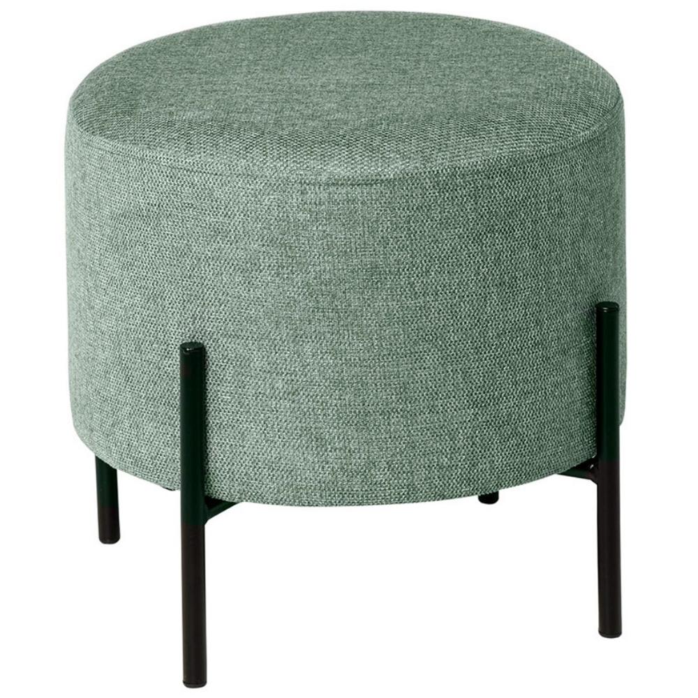 Zelený taburet Somcasa Herman 40 cm