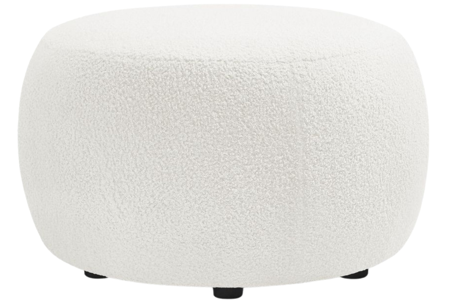 Bobochic Paris Bílá bouclé podnožka Envy 69 cm